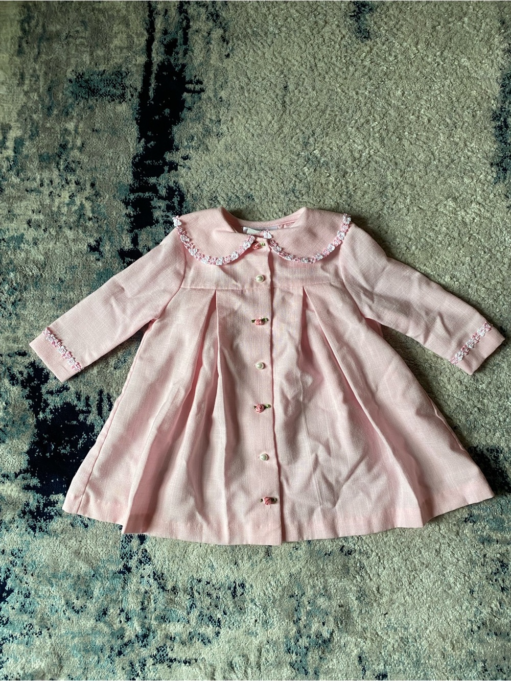 Vintage Bonnie Jean Pink Dress/Top Size 2T
